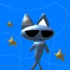 Blue cat-avatar