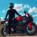 El de la Suzuki Naranja